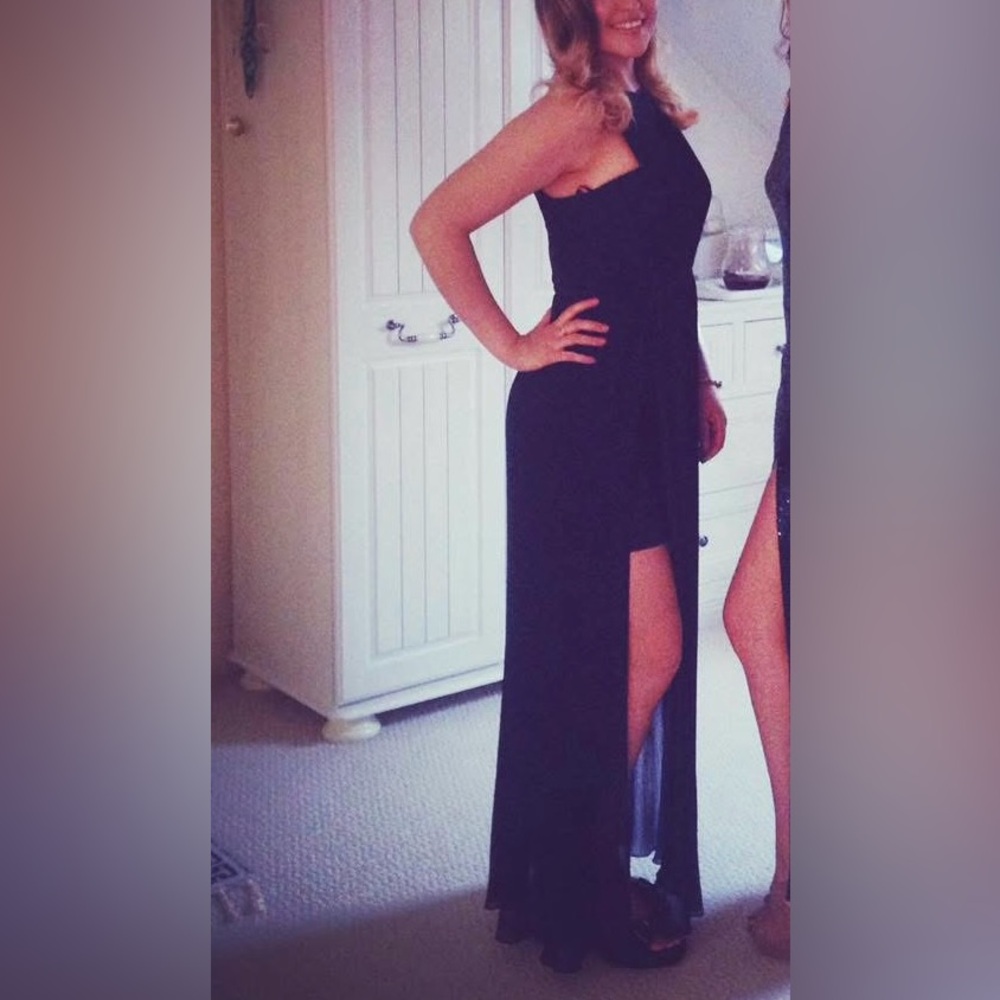 Blue Evening Dress - Picture 3 of 9